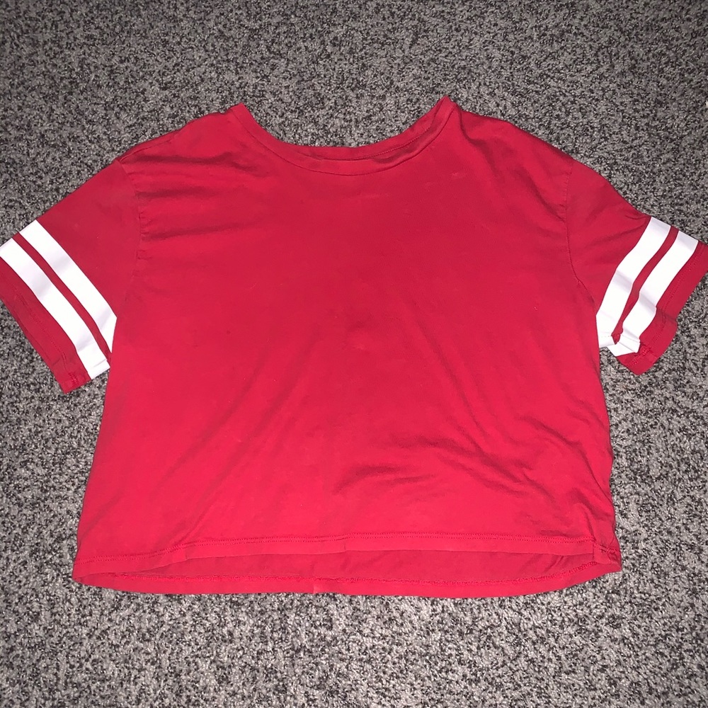 red t-shirt